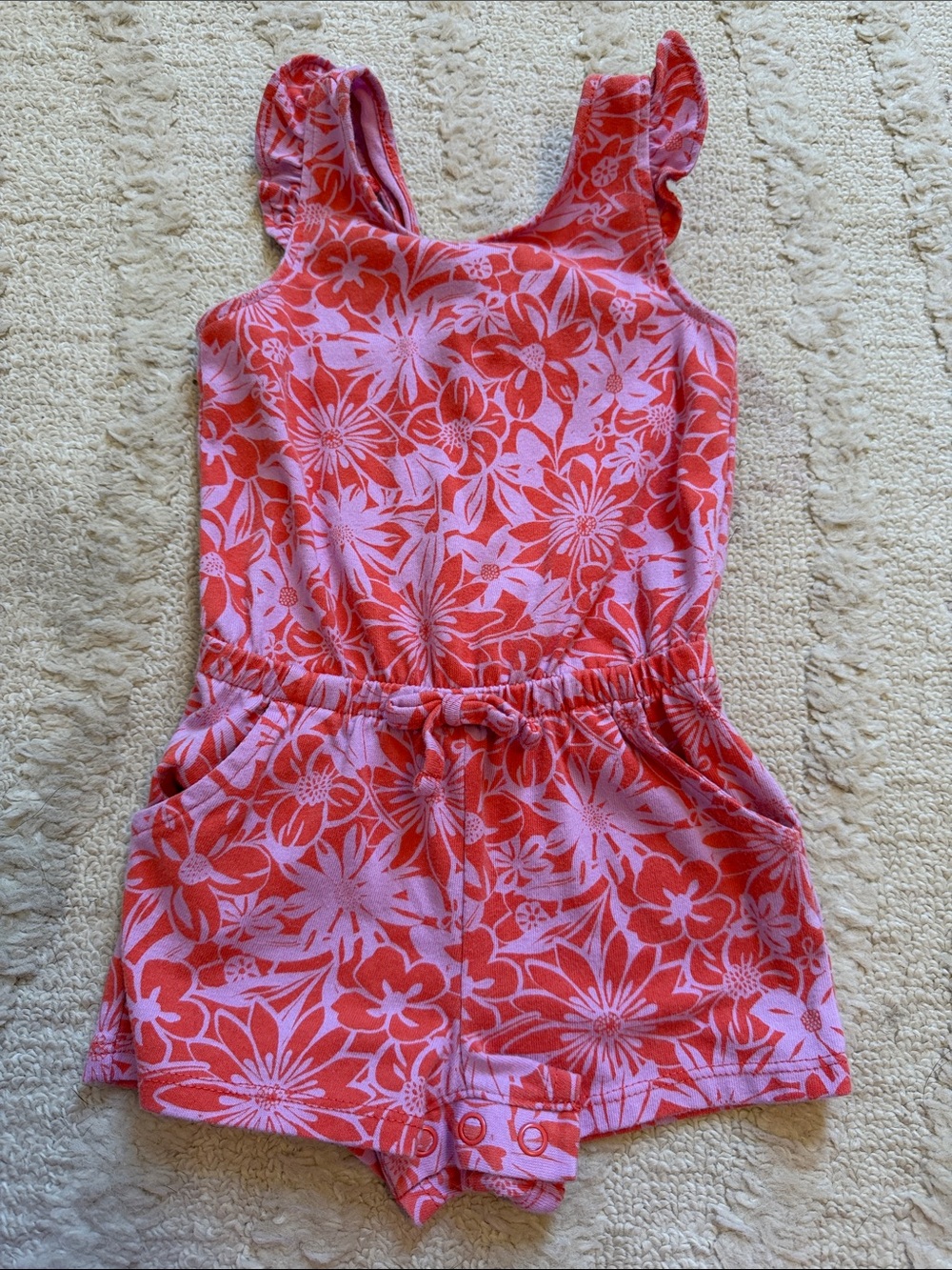 Cat & Jack 18M Floral Romper